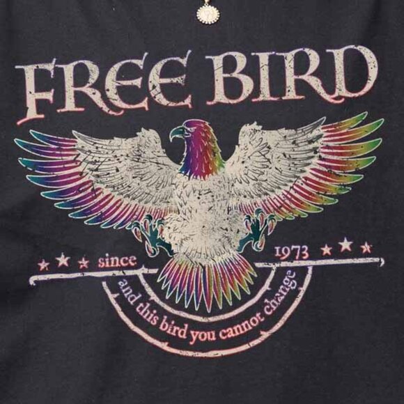 Free Bird Tee, Band TShirt, Old School Band T-shirt - Picture 3 of 3